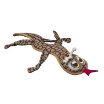 Іграшка AnimАll GrizZzly Саламандра з пищалкою для собак, 42х9 см