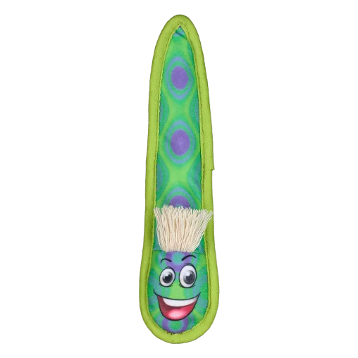 AnimAll GrizZzly Worm Dog Toy with Squeaker, 22x2x6 cm
