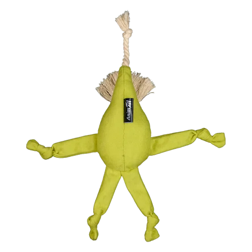 AnimAll GrizZzly Happy Bob Dog Toy with Squeaker, 23x4x24 cm