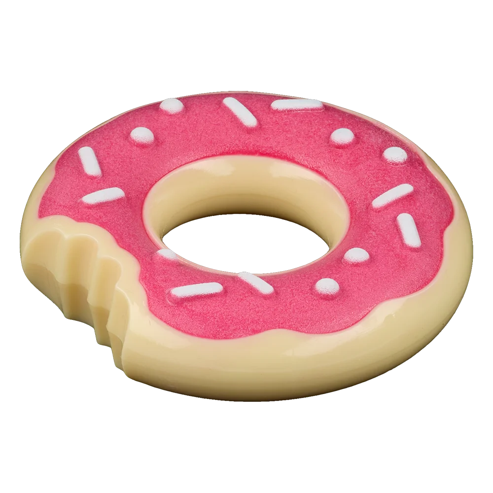 Іграшка AnimAll GrizZzly Пончик для собак, колір рожевий, розмір S 11,4х11,4х3,1 см