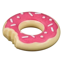 Іграшка AnimAll GrizZzly Пончик для собак, колір рожевий, розмір S 11,4х11,4х3,1 см