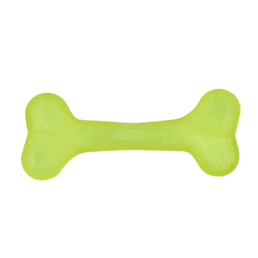AnimAll Fun Vanilla-Scented Training Bone For Dogs, Yellow, 8 cm