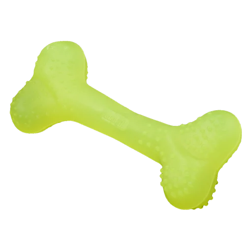 AnimAll Fun Vanilla-Scented Training Bone For Dogs, Yellow, 8 cm
