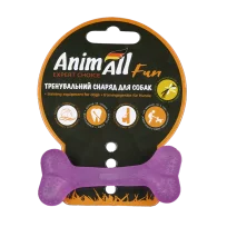 AnimAll Fun Vanilla-Scented Training Bone For Dogs, Purple, 8 cm