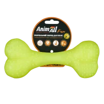 AnimAll Fun Vanilla-Scented Training Bone For Dogs, Yellow, 25 cm