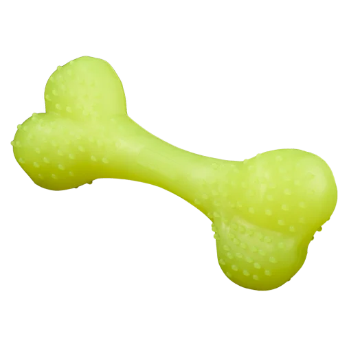 AnimAll Fun Vanilla-Scented Training Bone For Dogs, Yellow, 25 cm