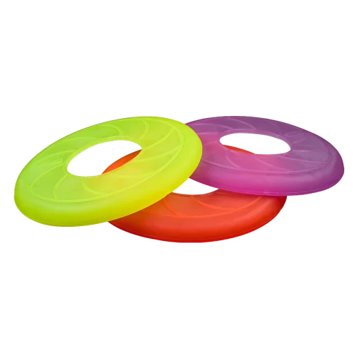 AnimAll Fun Vanilla-Scented Frisbee for Dogs, Yellow, 22 cm