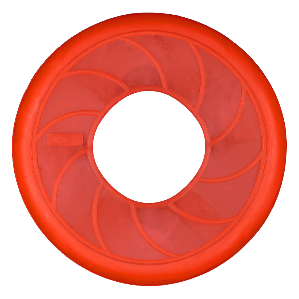 AnimAll Fun Vanilla-Scented Frisbee for Dogs, Orange, 22 cm