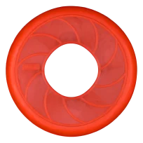 AnimAll Fun Vanilla-Scented Frisbee for Dogs, Orange, 22 cm