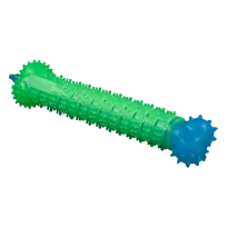 AnimAll Fun Vanilla-Scented Chew Toy Toothbrush-Shaped, Blue-Green, 24 cm