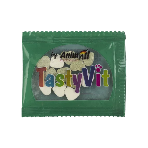 Вітамінізовані ласощі AnimAll TastyVit для котів, з рибою та алгобіотином, 600 штук (50 пакетів по 12 штук)