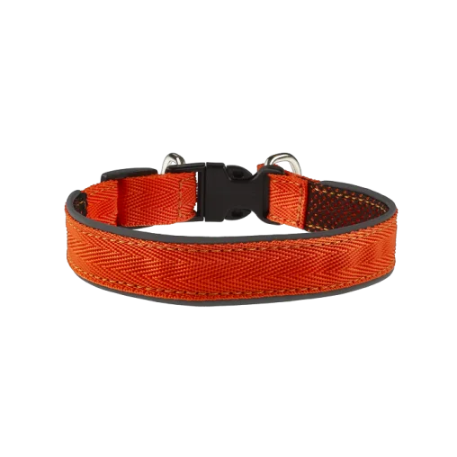 Комплект AnimAll VetLine Double Guard нашийник з протипаразитарною стрічкою, 20 мм, 320 - 400 мм, помаранчевий