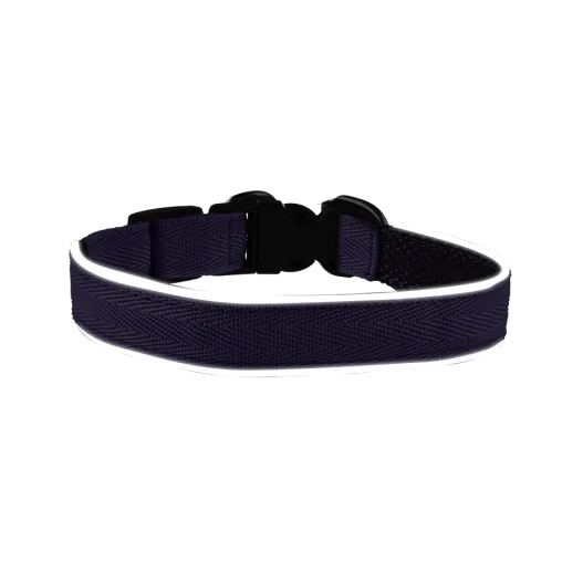 Комплект AnimAll VetLine Double Guard нашийник з протипаразитарною стрічкою, 20 мм, 320 - 400 мм, пурпурний