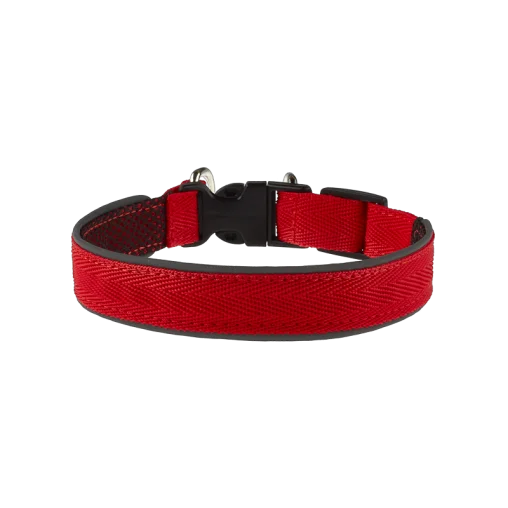 Комплект AnimAll VetLine Double Guard нашийник з протипаразитарною стрічкою, 20 мм, 320 - 400 мм, червоний