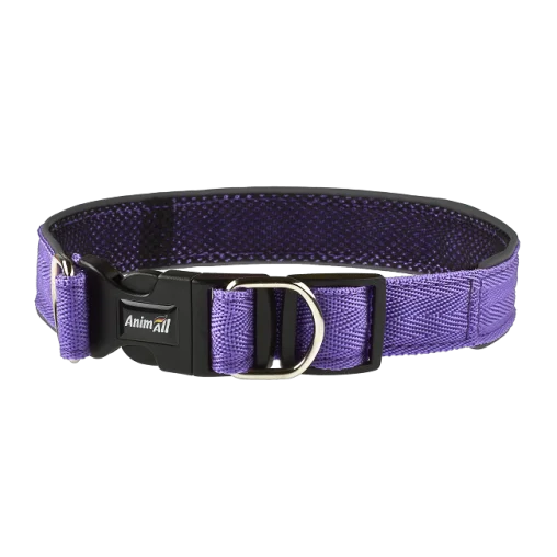 Комплект AnimAll VetLine Double Guard нашийник з протипаразитарною стрічкою, 25 мм, 400 - 500 мм, пурпурний